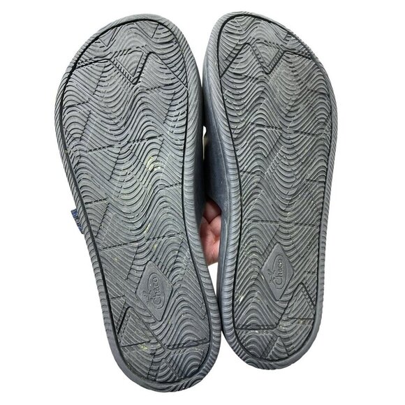 Chaco Men's Chillos Slide Size 12M Multicolor Sandals Hiking Outdoor Wide Strap - Picture 3 of 7